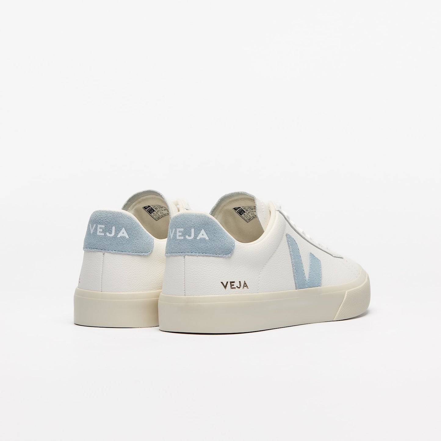 CAMPO LEATHER WHITE STEEL - VEJA US