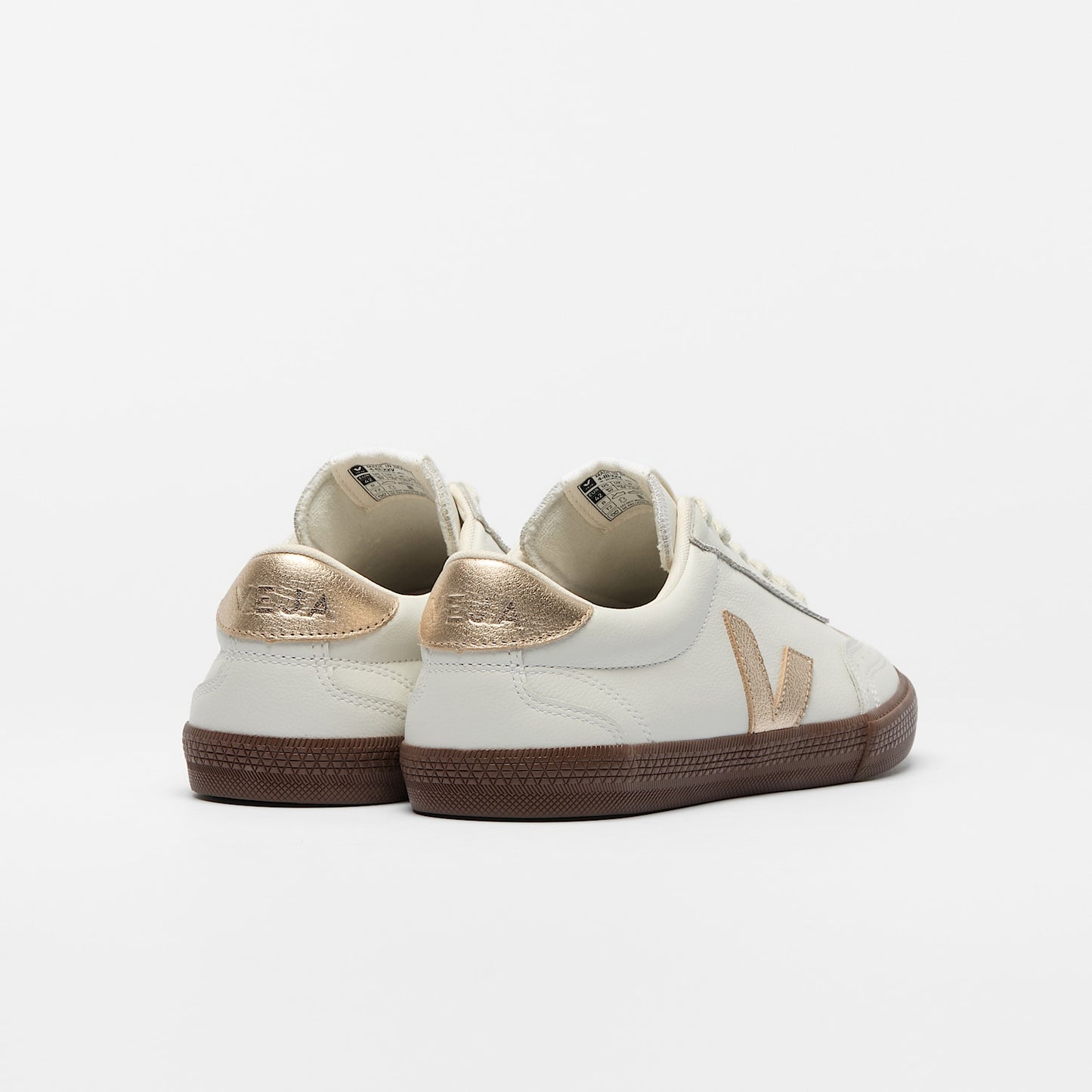 VOLLEY LEATHER WHITE PLATINE BARK - VEJA NEAR ME