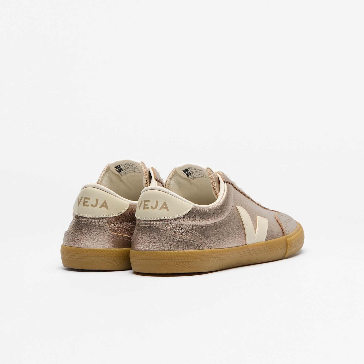 VOLLEY LEATHER BRONZE PIERRE - VEJA ON SALE