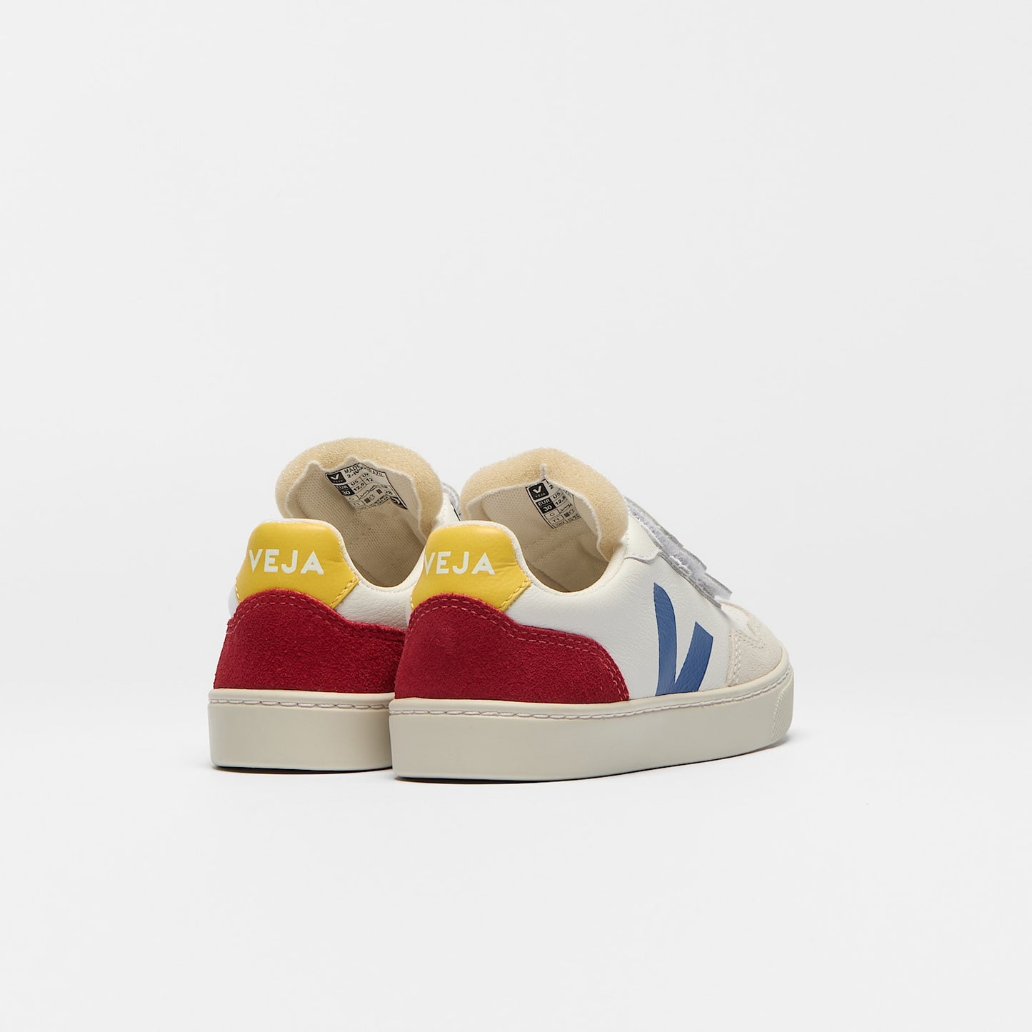 V-90 LEATHER WHITE INDIGO PEPPER - VEJA ONLINE