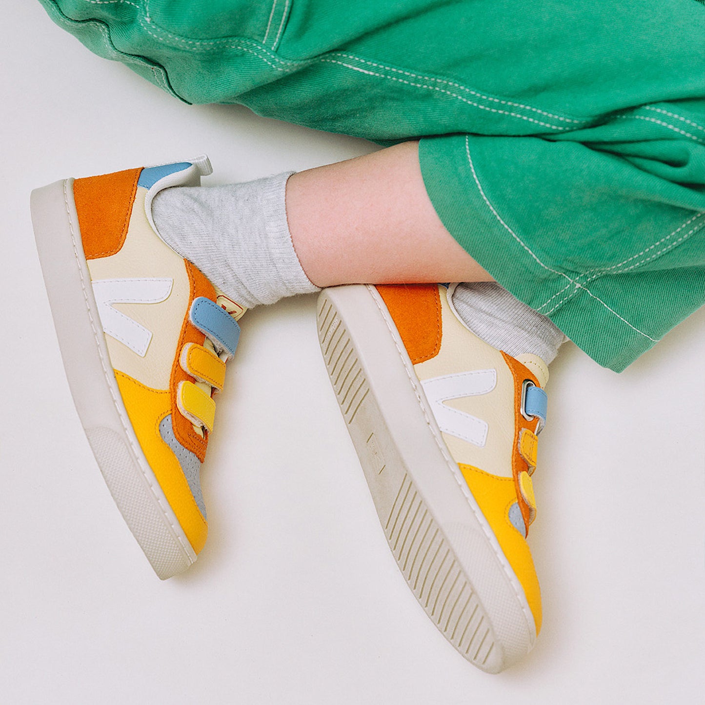 V-10 LEATHER MULTICO SUN - VEJA DISCOUNT