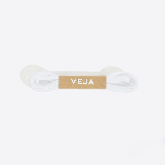 LACES ORGANIC COTTON WHITE - VEJA ON SALE