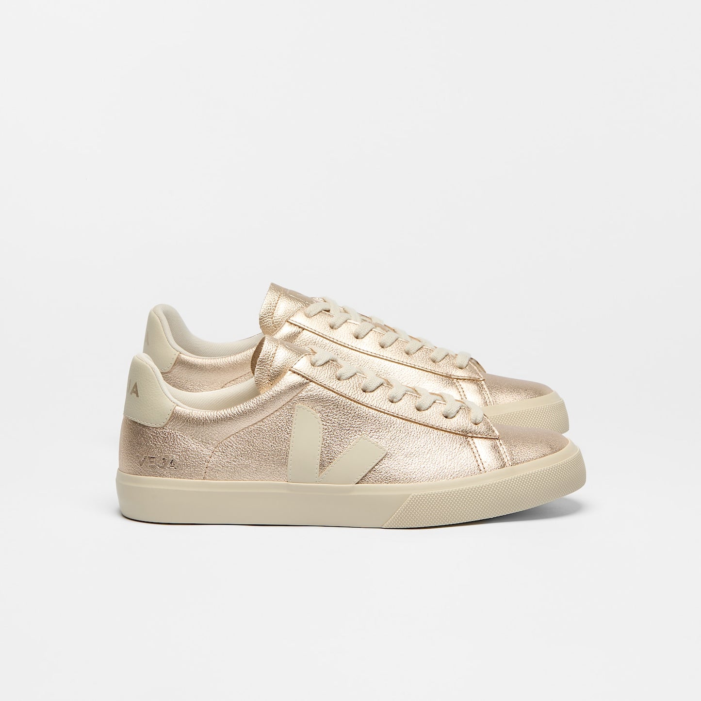 CAMPO LEATHER PLATINE PIERRE - VEJA DISCOUNT