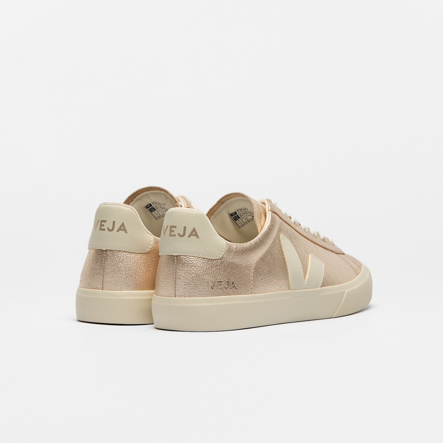 CAMPO LEATHER PLATINE PIERRE - VEJA DISCOUNT
