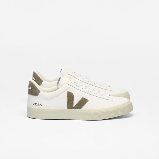CAMPO LEATHER WHITE KAKI - VEJA US