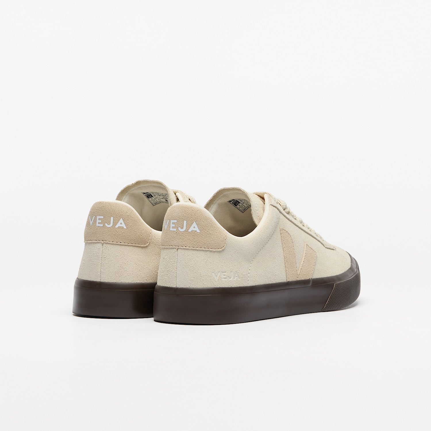 CAMPO BOLD SUEDE PIERRE ALMOND EAGLE - VEJA DISCOUNT
