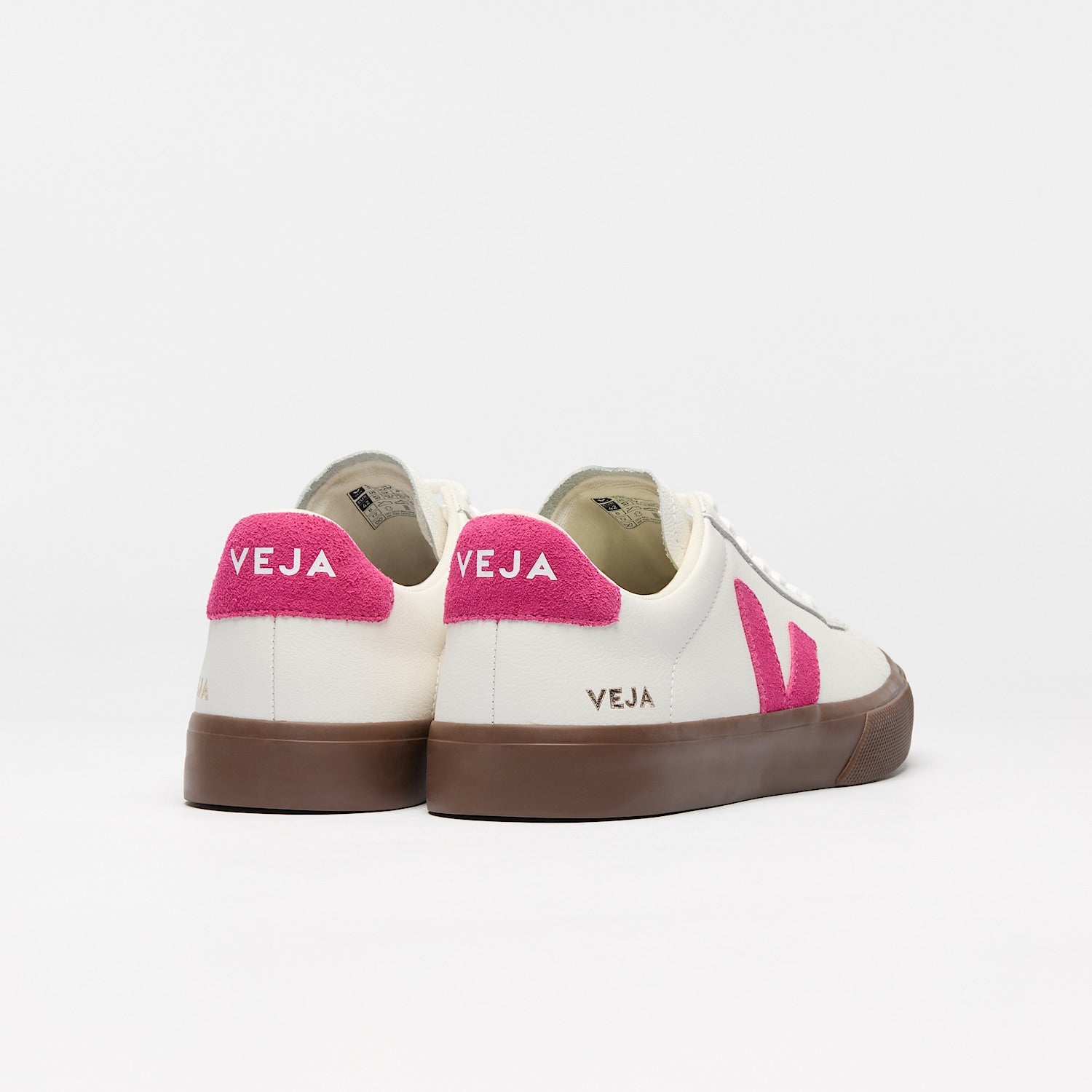CAMPO LEATHER WHITE PINK BARK - VEJA FOR SALE