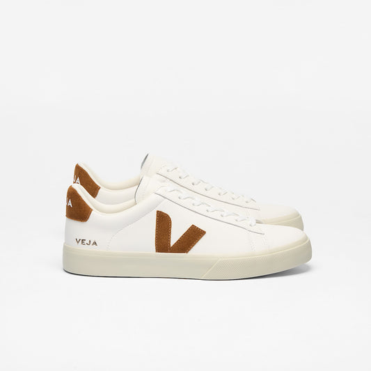 CAMPO LEATHER WHITE COGNAC - VEJA ONLINE