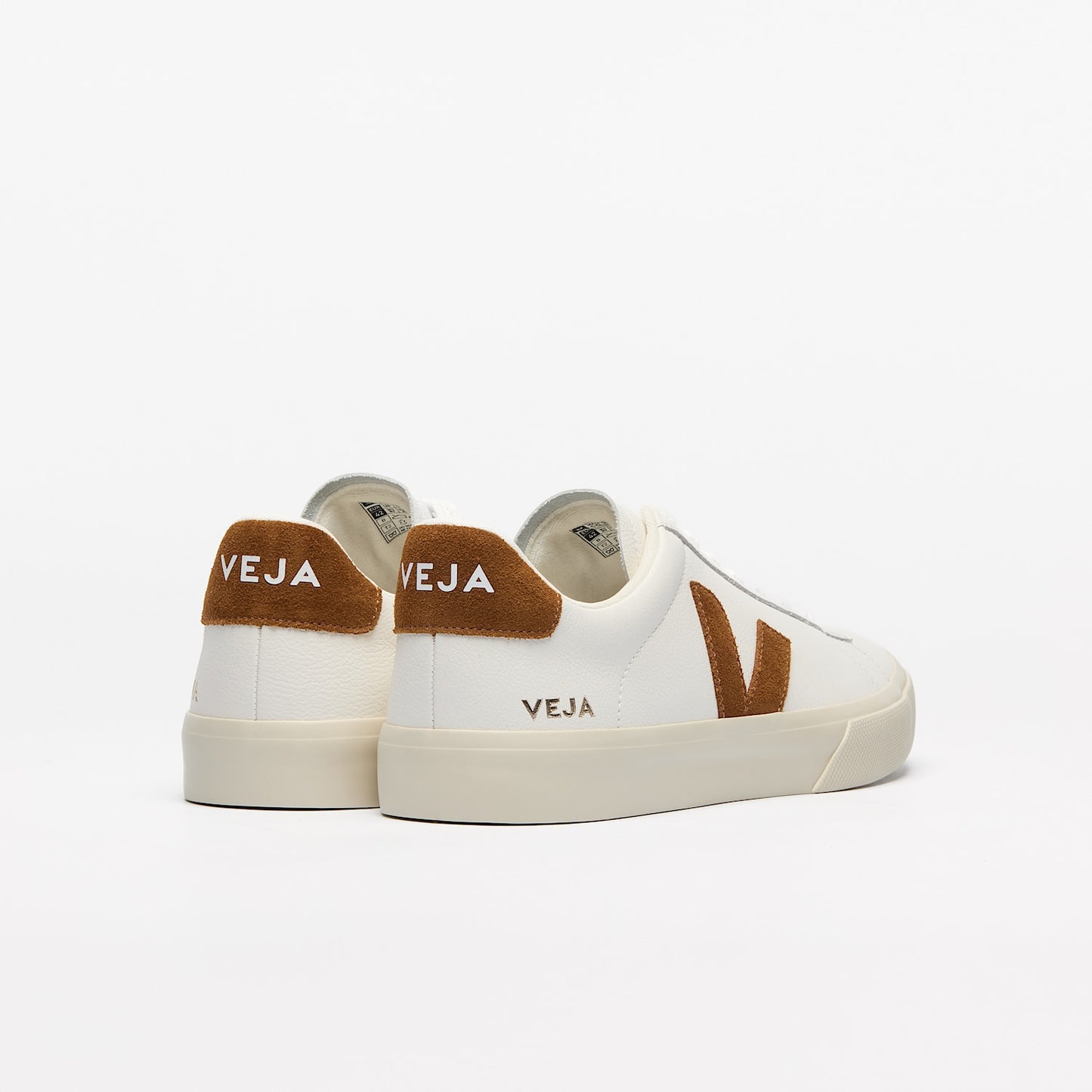 CAMPO LEATHER WHITE COGNAC - VEJA ONLINE
