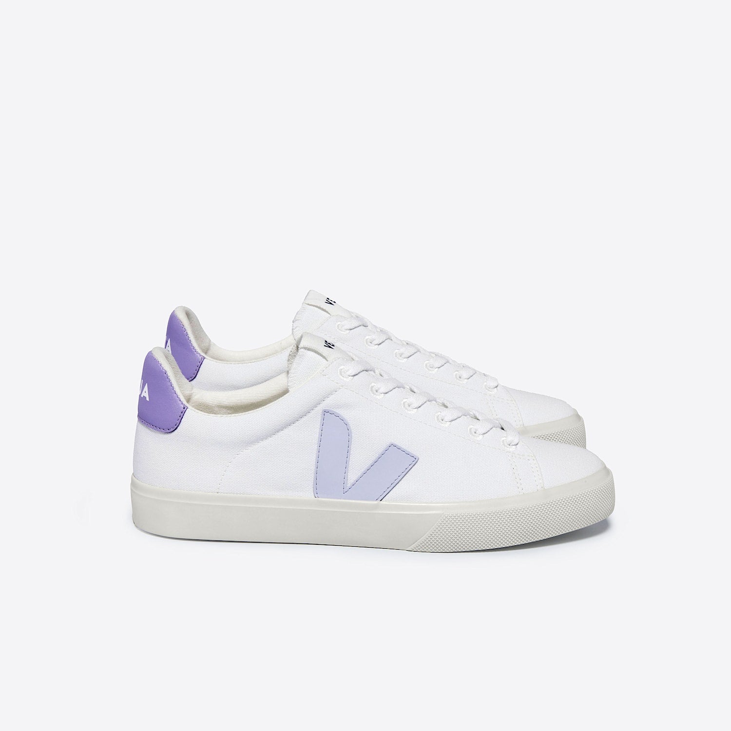 CAMPO CANVAS WHITE SWAN LAVANDE - VEJA SALE