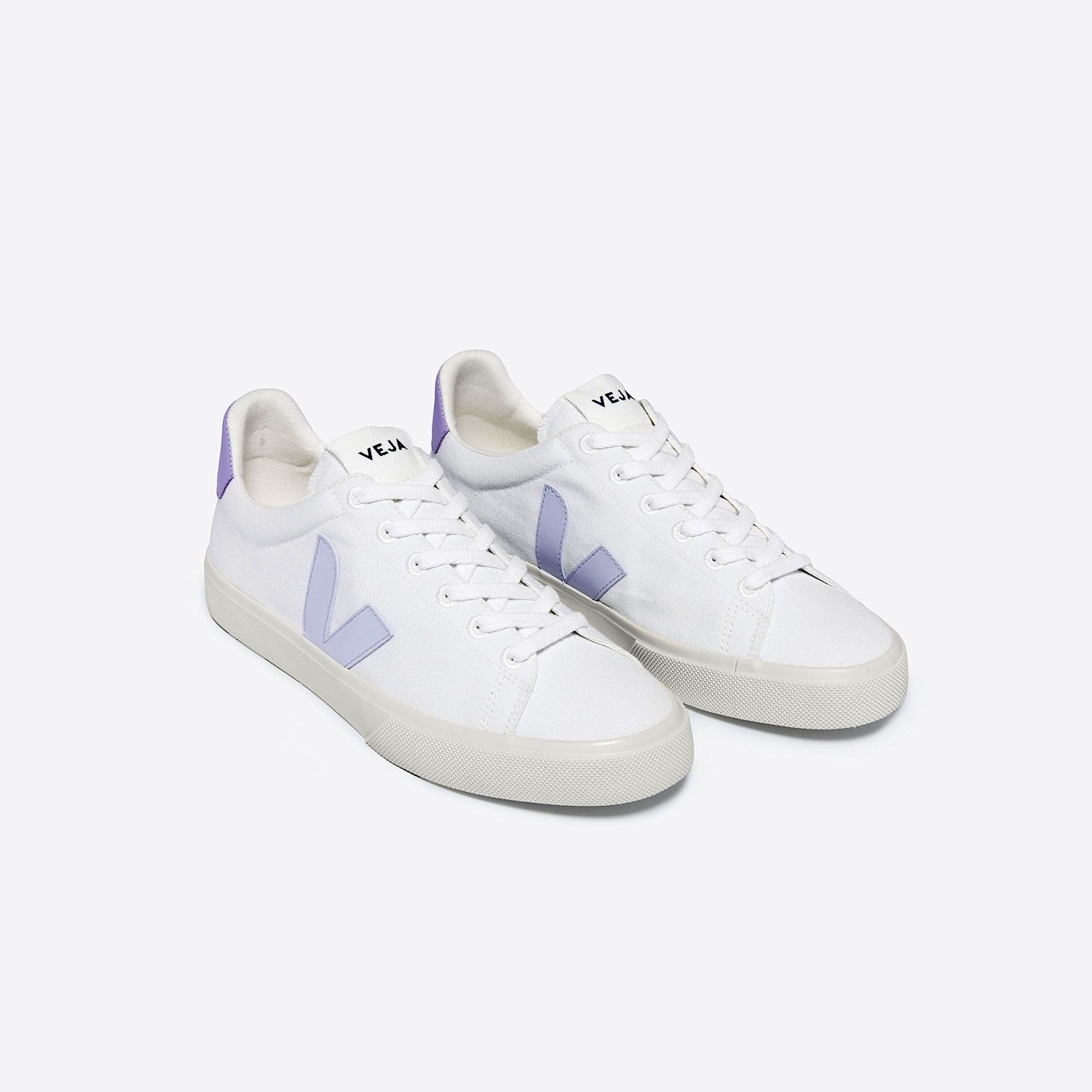 CAMPO CANVAS WHITE SWAN LAVANDE - VEJA SALE