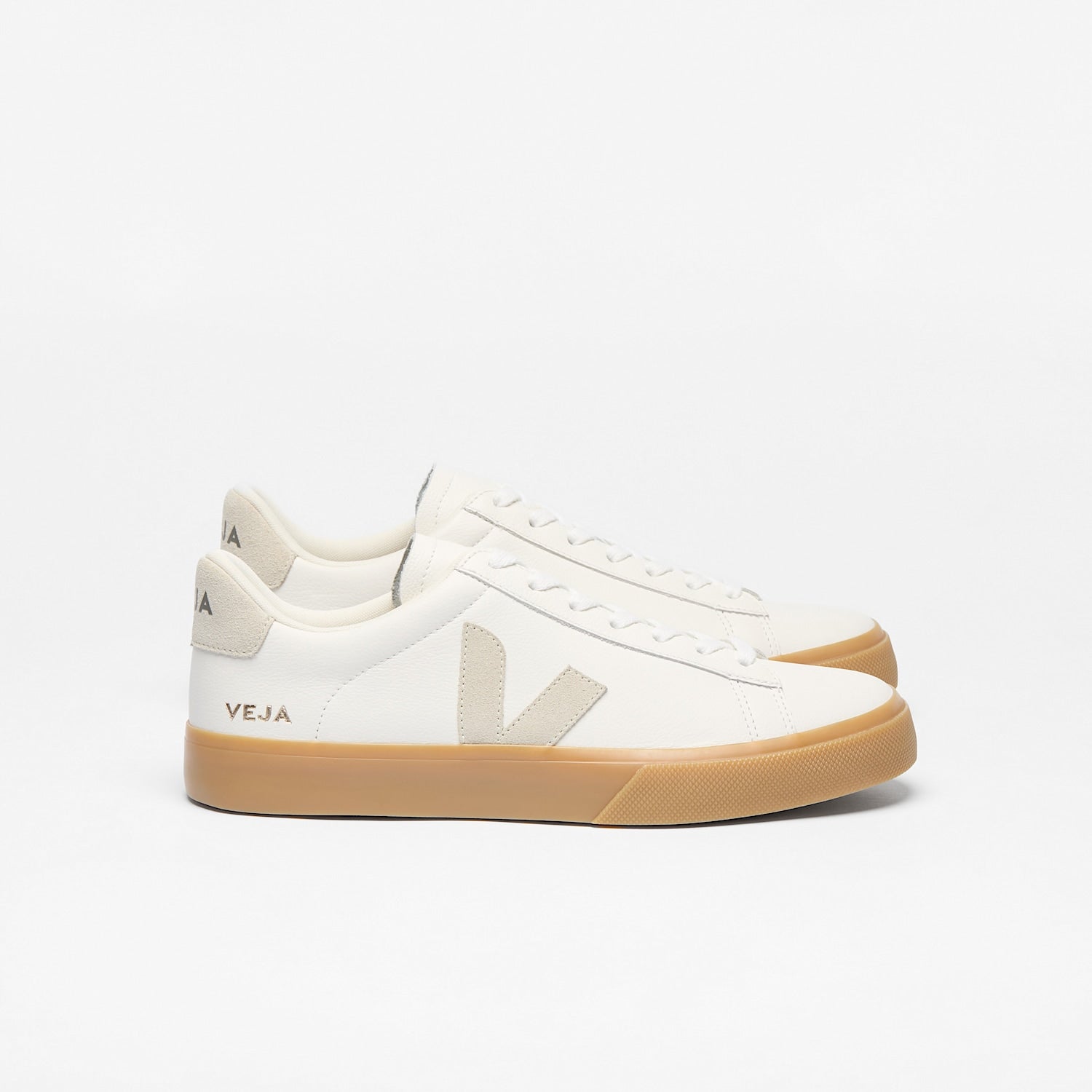 CAMPO LEATHER WHITE NATURAL NATURAL - VEJA US