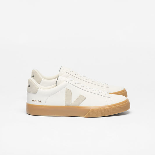 CAMPO LEATHER WHITE NATURAL NATURAL - VEJA US