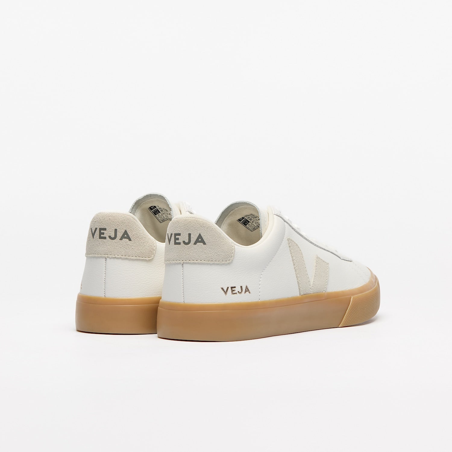 CAMPO LEATHER WHITE NATURAL NATURAL - VEJA US
