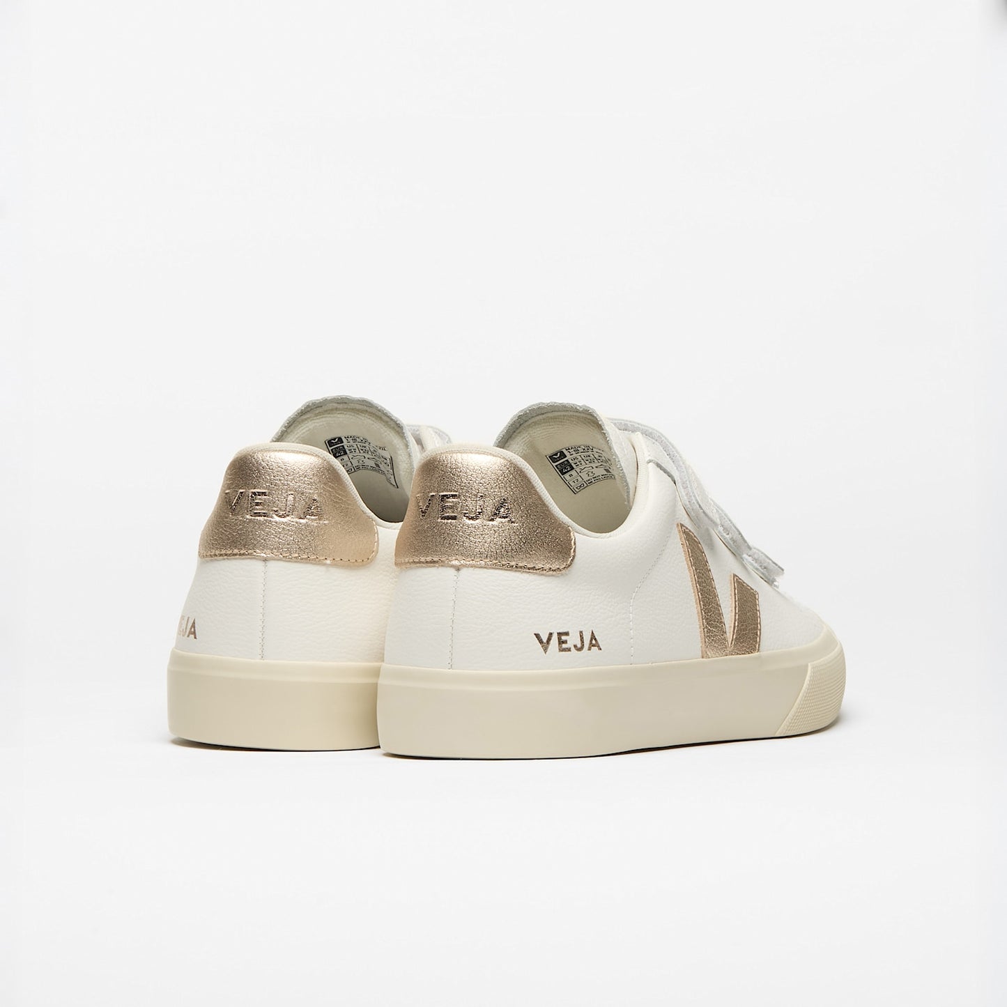 RECIFE LEATHER WHITE PLATINE - VEJA DISCOUNT