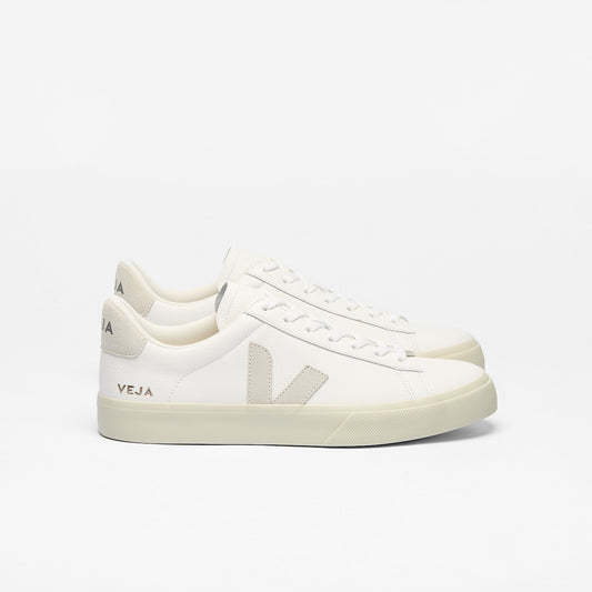 CAMPO LEATHER WHITE NATURAL - VEJA SALE