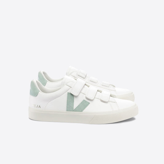 RECIFE LEATHER WHITE MATCHA - VEJA US