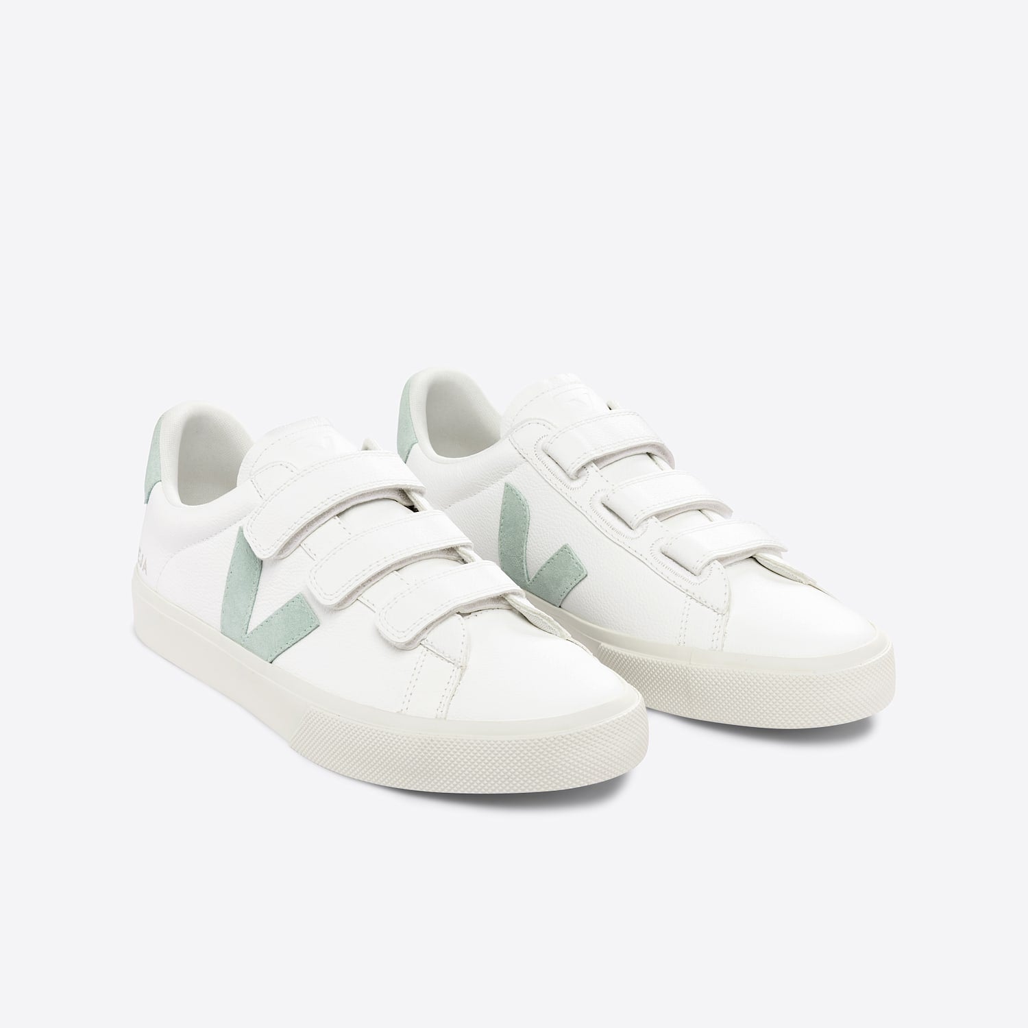 RECIFE LEATHER WHITE MATCHA - VEJA US
