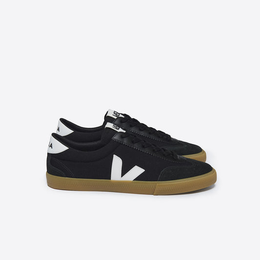 VOLLEY CANVAS BLACK WHITE NATURAL - VEJA NEAR ME