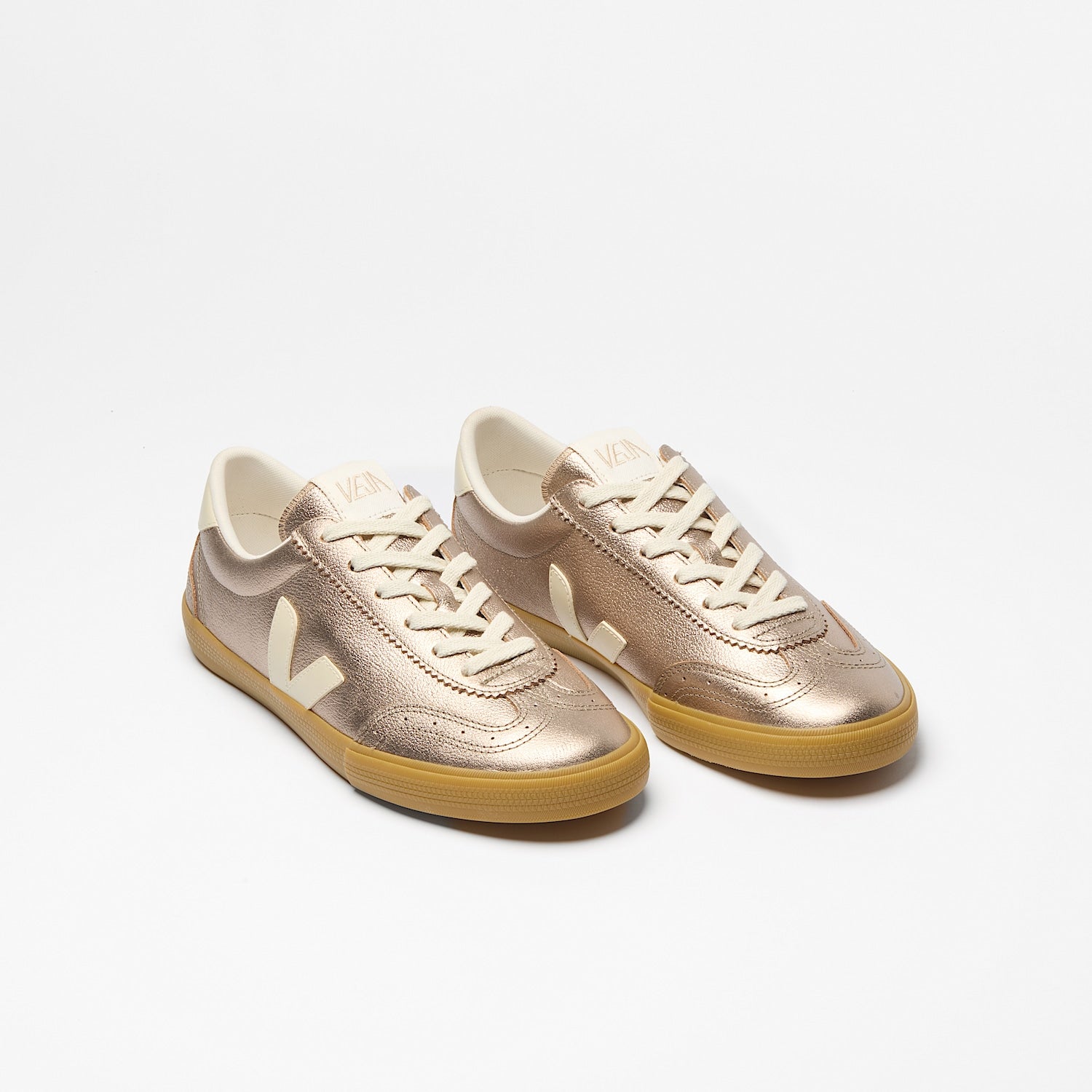 VOLLEY LEATHER BRONZE PIERRE - VEJA ON SALE