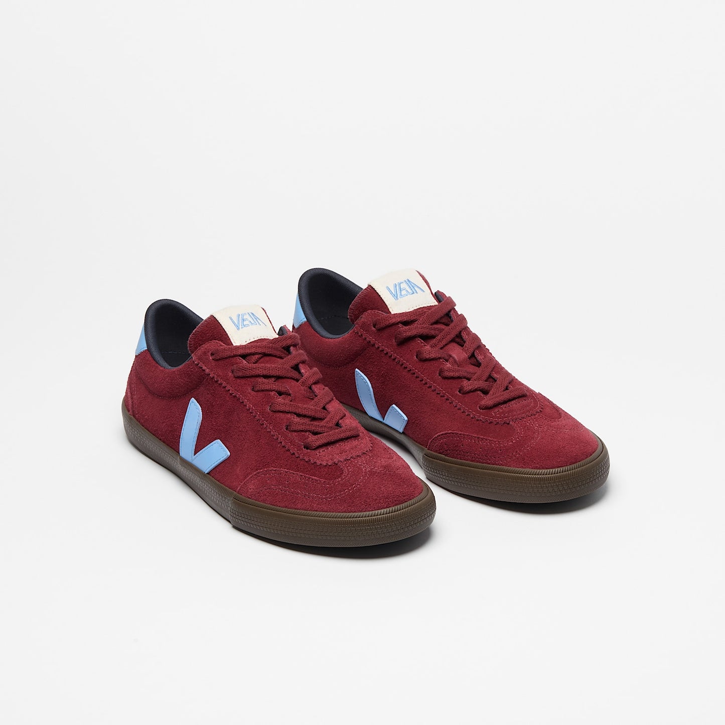 VOLLEY SUEDE GRENAT AQUA EAGLE - VEJA DISCOUNT