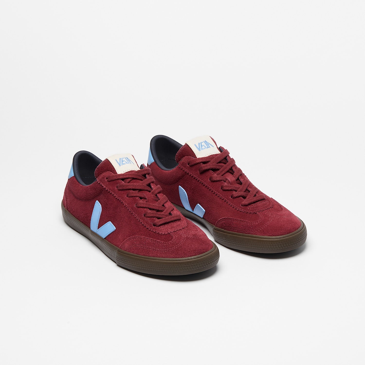 VOLLEY SUEDE GRENAT AQUA EAGLE - VEJA DISCOUNT