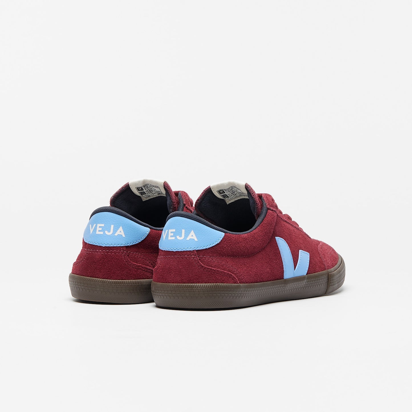VOLLEY SUEDE GRENAT AQUA EAGLE - VEJA DISCOUNT