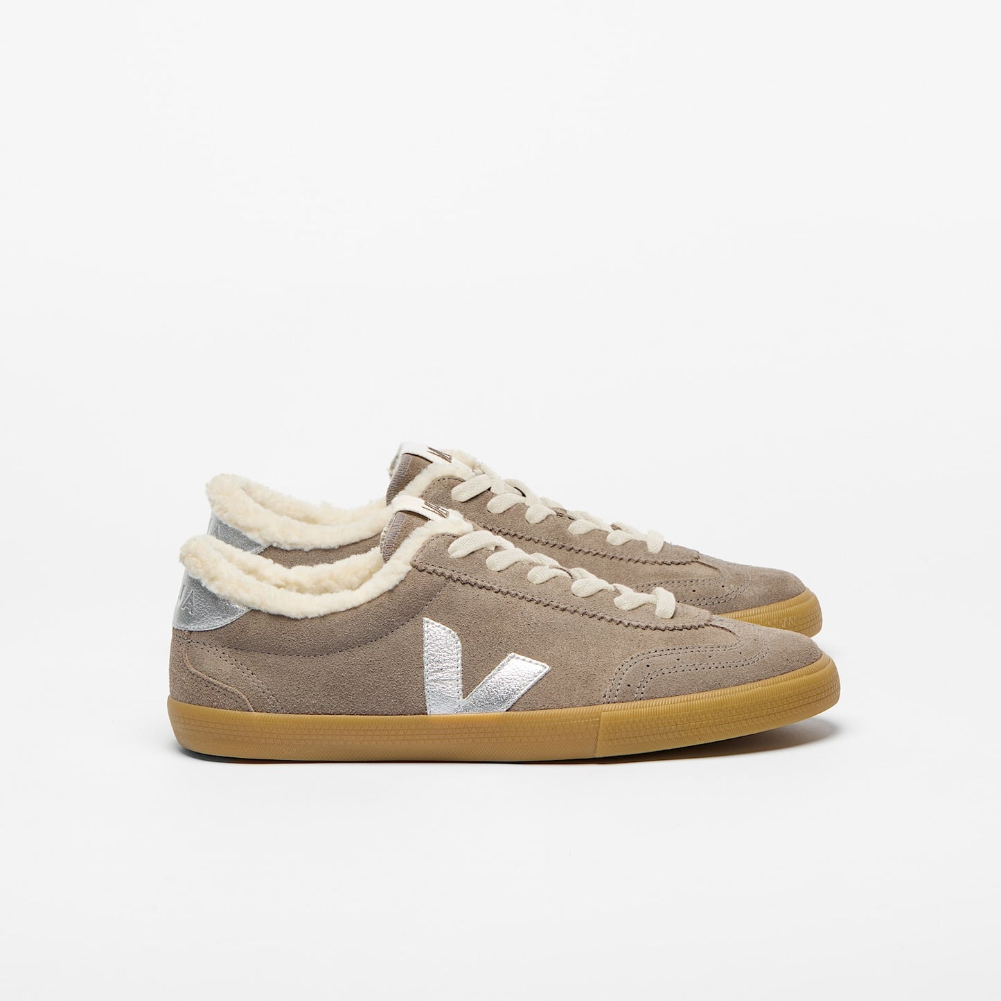 VOLLEY FURED SUEDE MOONROCK SILVER - VEJA NEAR ME