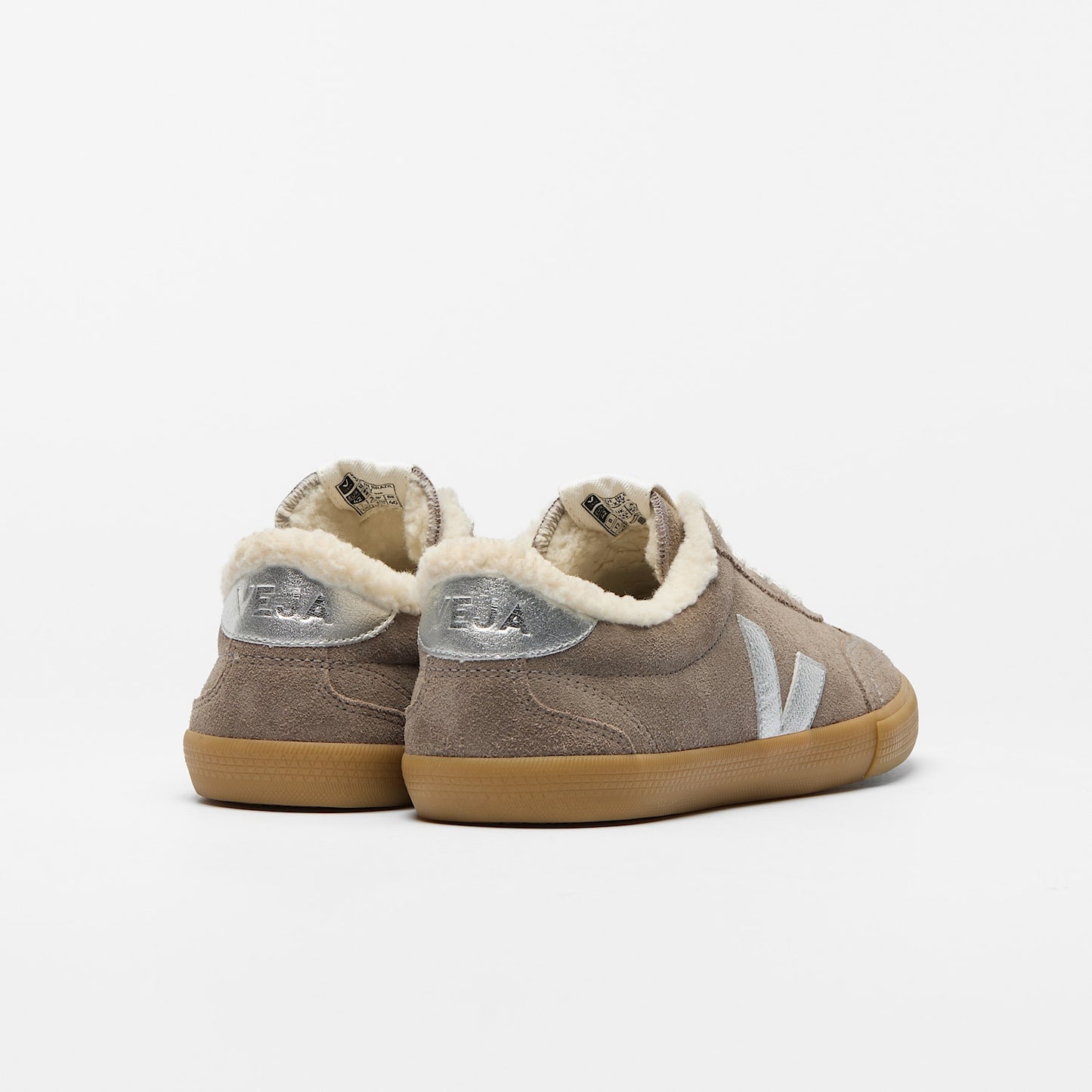 VOLLEY FURED SUEDE MOONROCK SILVER - VEJA NEAR ME