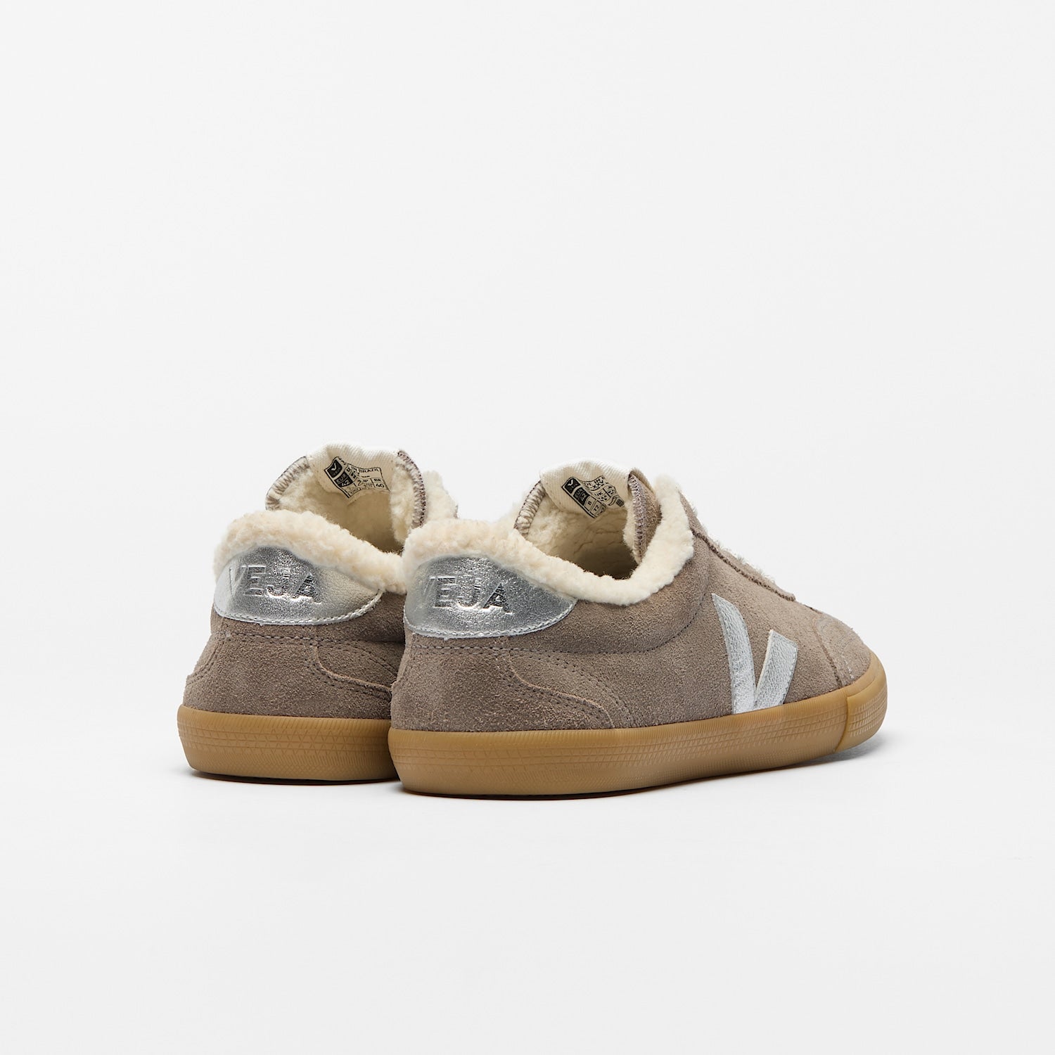 VOLLEY FURED SUEDE MOONROCK SILVER - VEJA NEAR ME