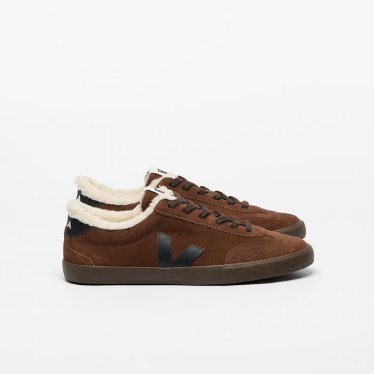 VOLLEY FURED SUEDE WALNUT BLACK EAGLE - VEJA ONLINE
