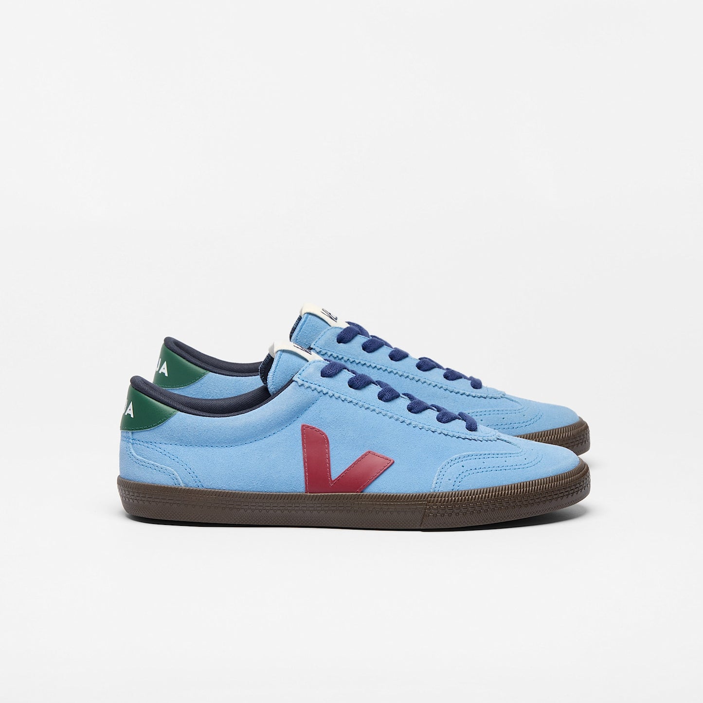 VOLLEY SUEDE AQUA MARSALA EAGLE - VEJA SALE