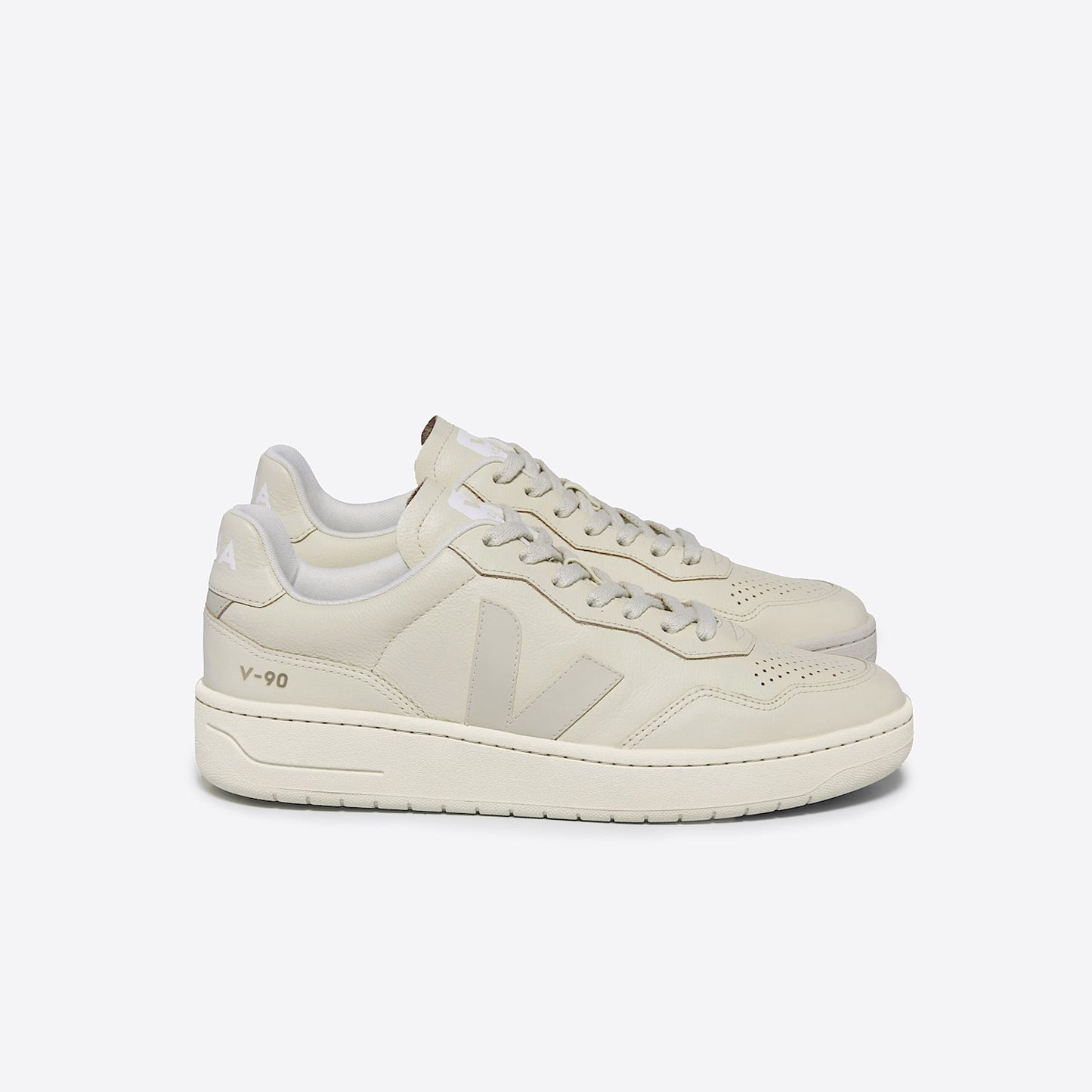 V-90 LEATHER CASHEW PIERRE - VEJA US