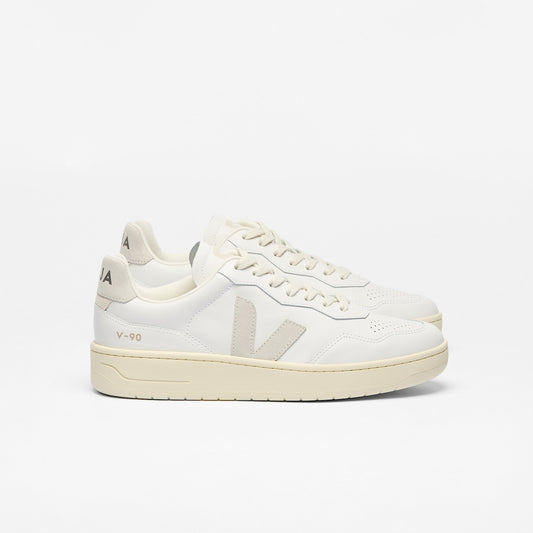V-90 LEATHER WHITE NATURAL - VEJA NEAR ME