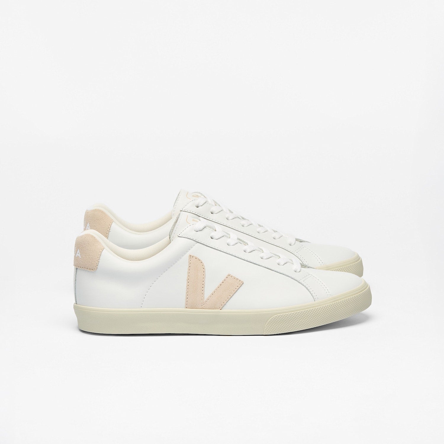ESPLAR LEATHER WHITE SABLE - VEJA SALE