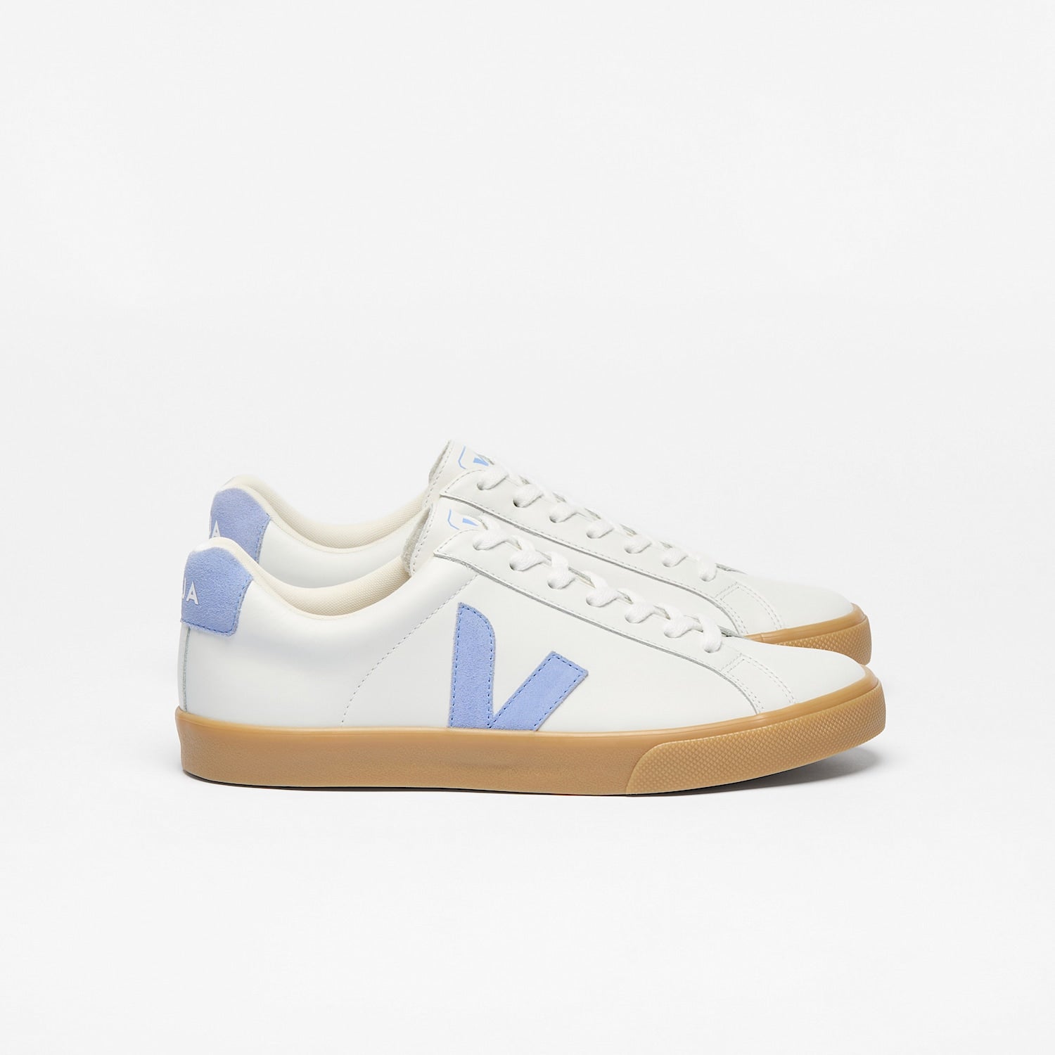 ESPLAR LEATHER WHITE OLYMPE NATURAL - VEJA US