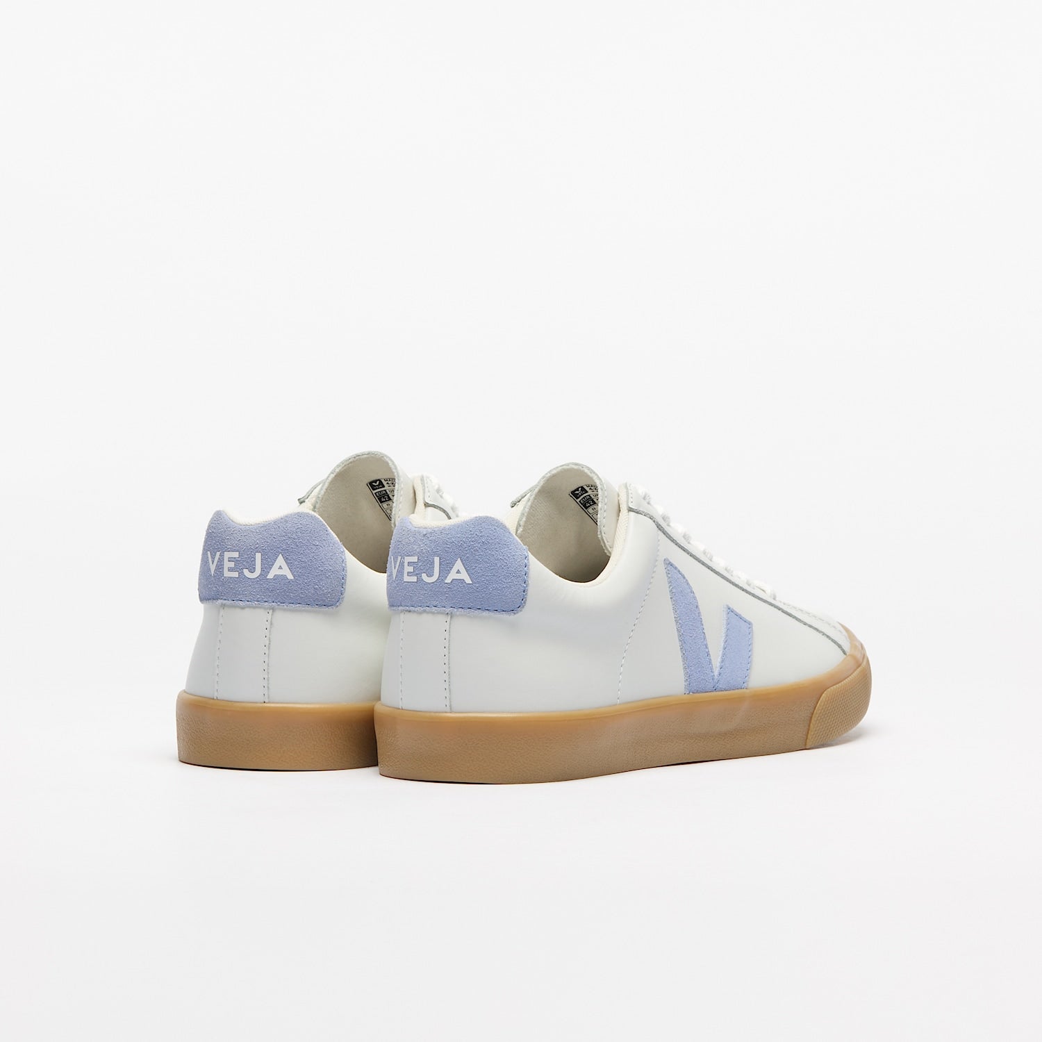 ESPLAR LEATHER WHITE OLYMPE NATURAL - VEJA US