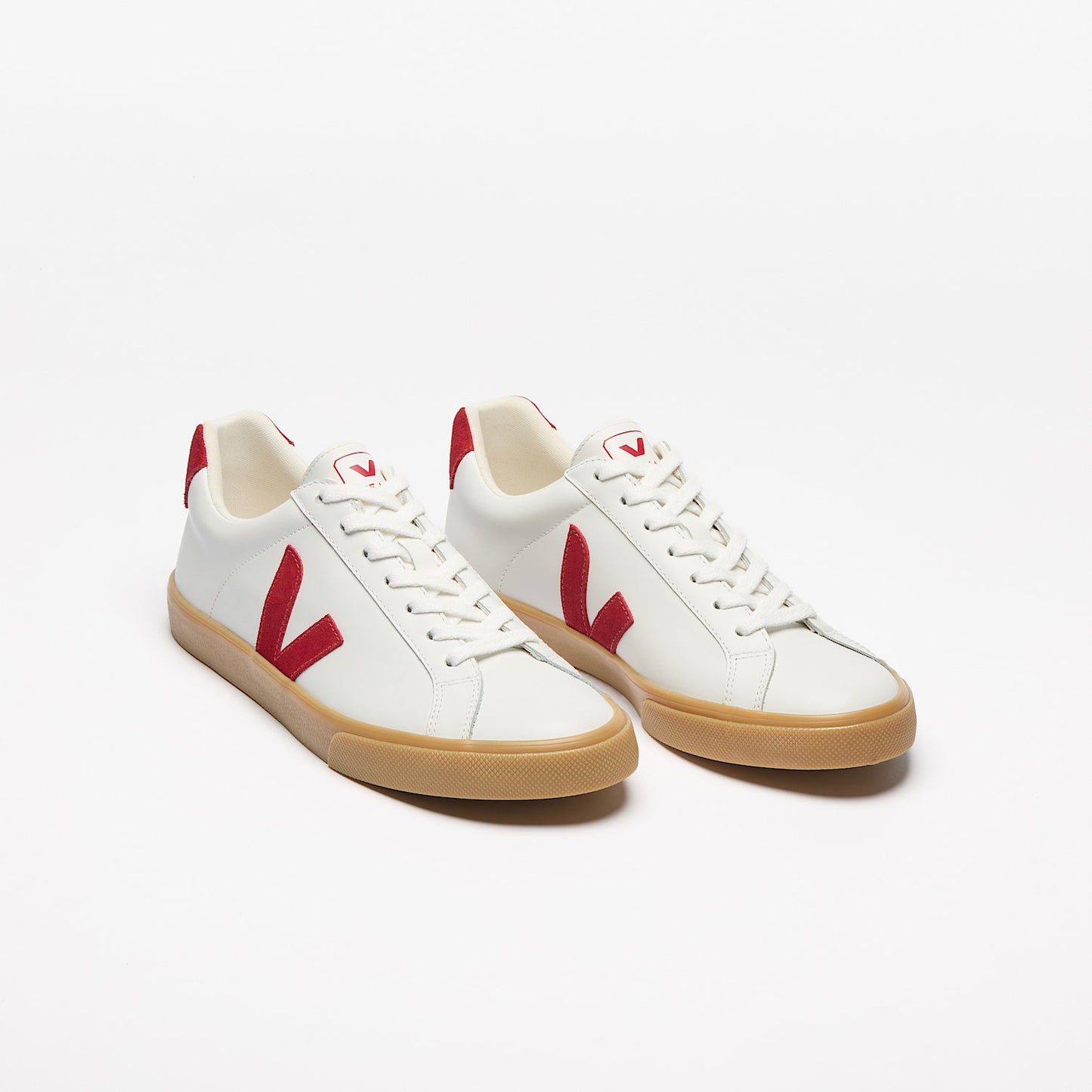 ESPLAR LEATHER WHITE PEPPER NATURAL - VEJA DISCOUNT