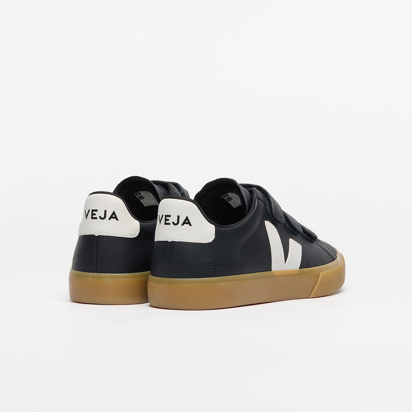 RECIFE LEATHER BLACK WHITE - VEJA SALE
