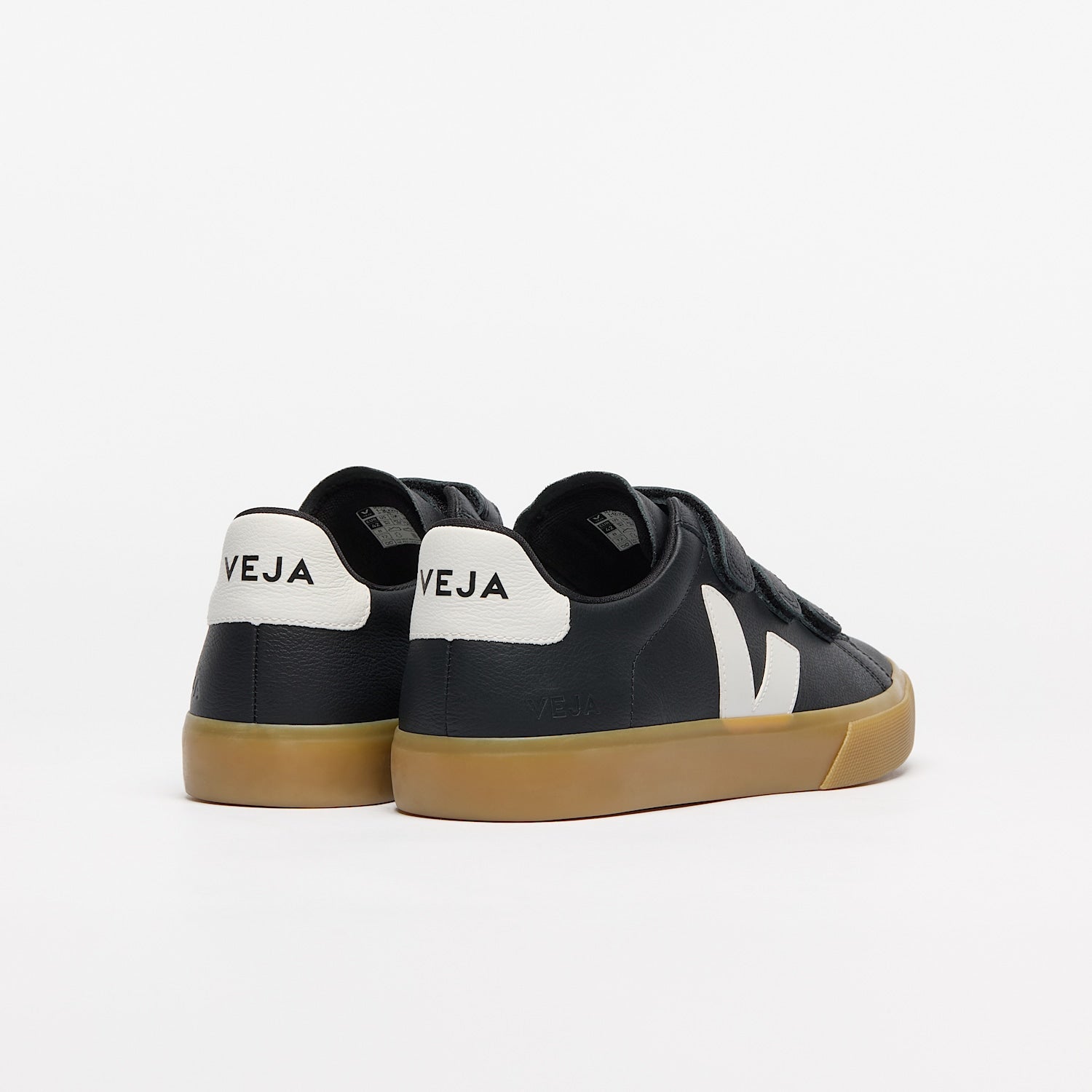 RECIFE LEATHER BLACK WHITE - VEJA SALE
