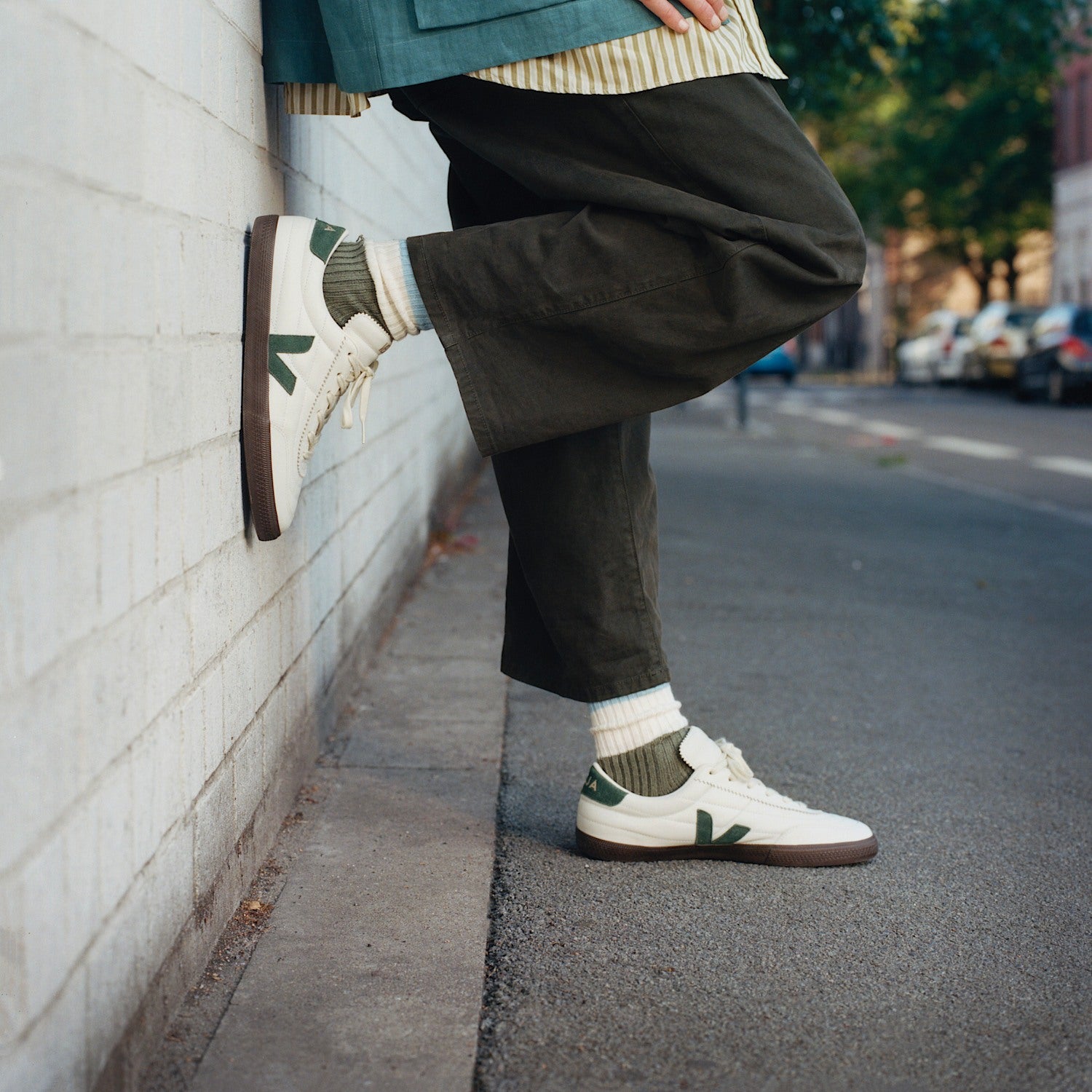 PANENKA LEATHER WHITE CYPRUS EAGLE - VEJA DISCOUNT