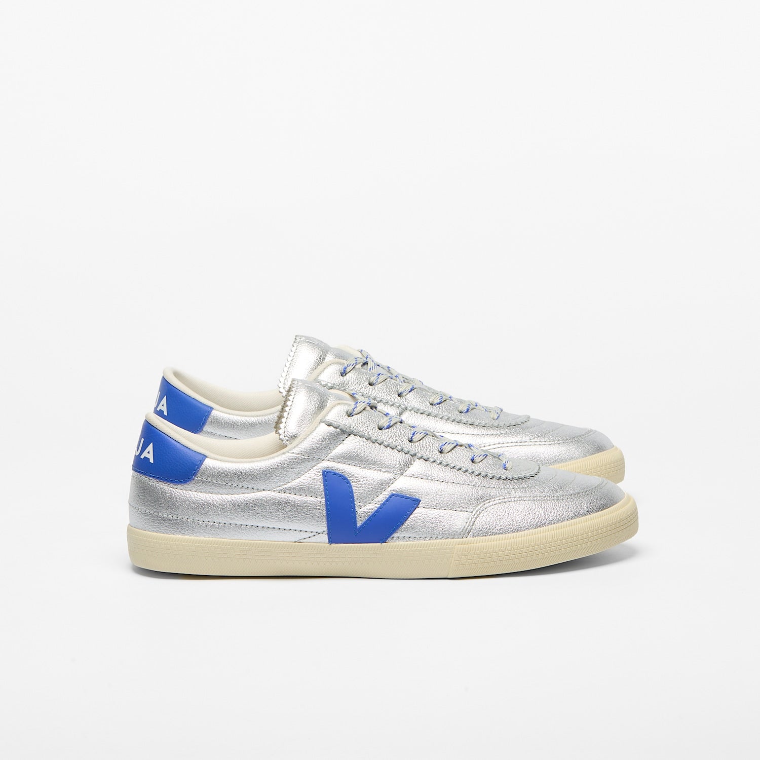 PANENKA LEATHER SILVER PAROS - VEJA FOR SALE