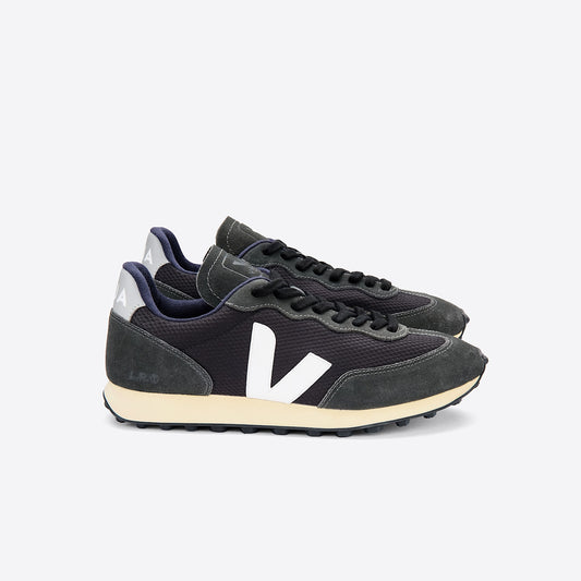 RIO BRANCO ALVEOMESH BLACK WHITE OXFORD GREY - VEJA ON SALE