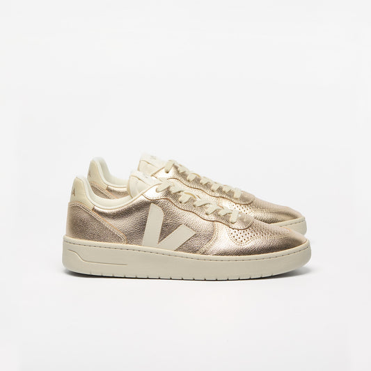 V-10 LEATHER PLATINE PIERRE - VEJA US