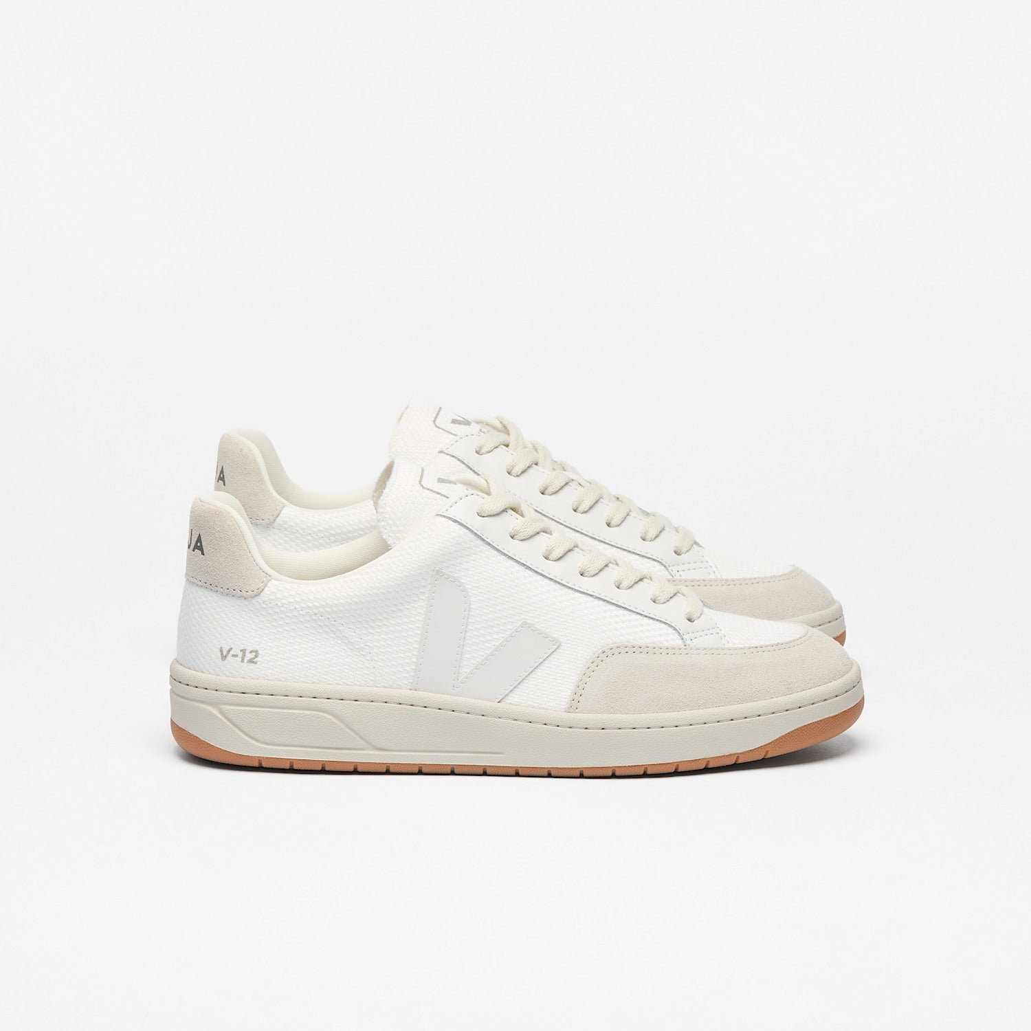 V-12 B-MESH WHITE NATURAL - VEJA FOR SALE