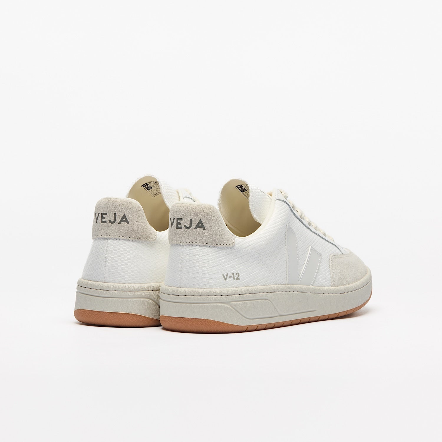 V-12 B-MESH WHITE NATURAL - VEJA FOR SALE