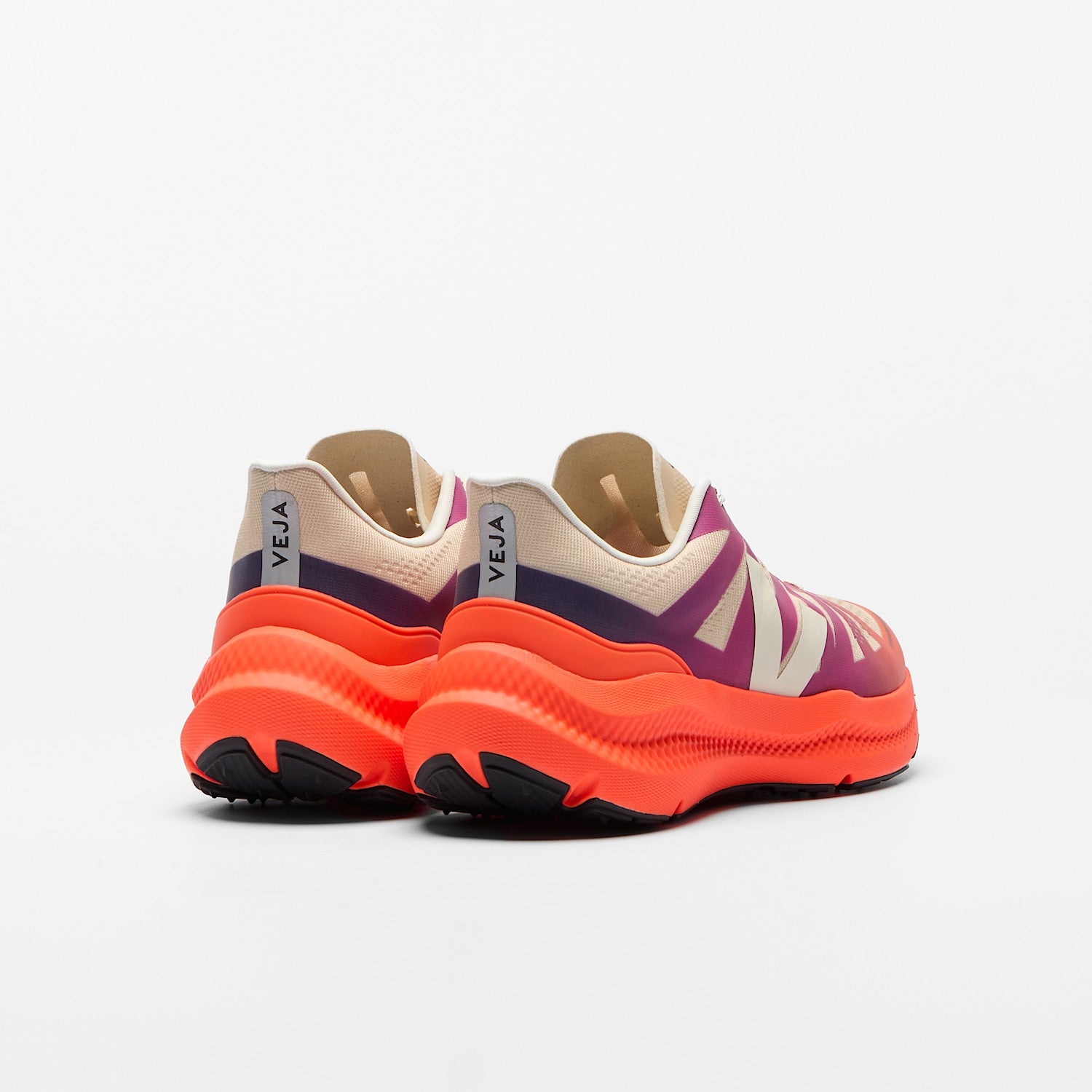 CONDOR 3 ADVANCED ENGINEERED-MESH GRADIENT ORANGE FLUO - VEJA DISCOUNT