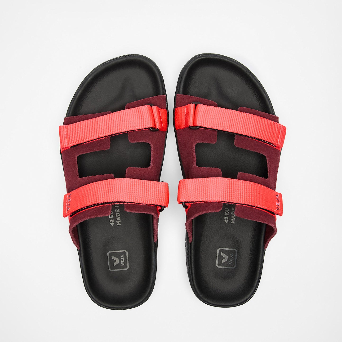 ARPOADOR SUEDE AMARANTE ROSE FLUO BLACK - VEJA ONLINE