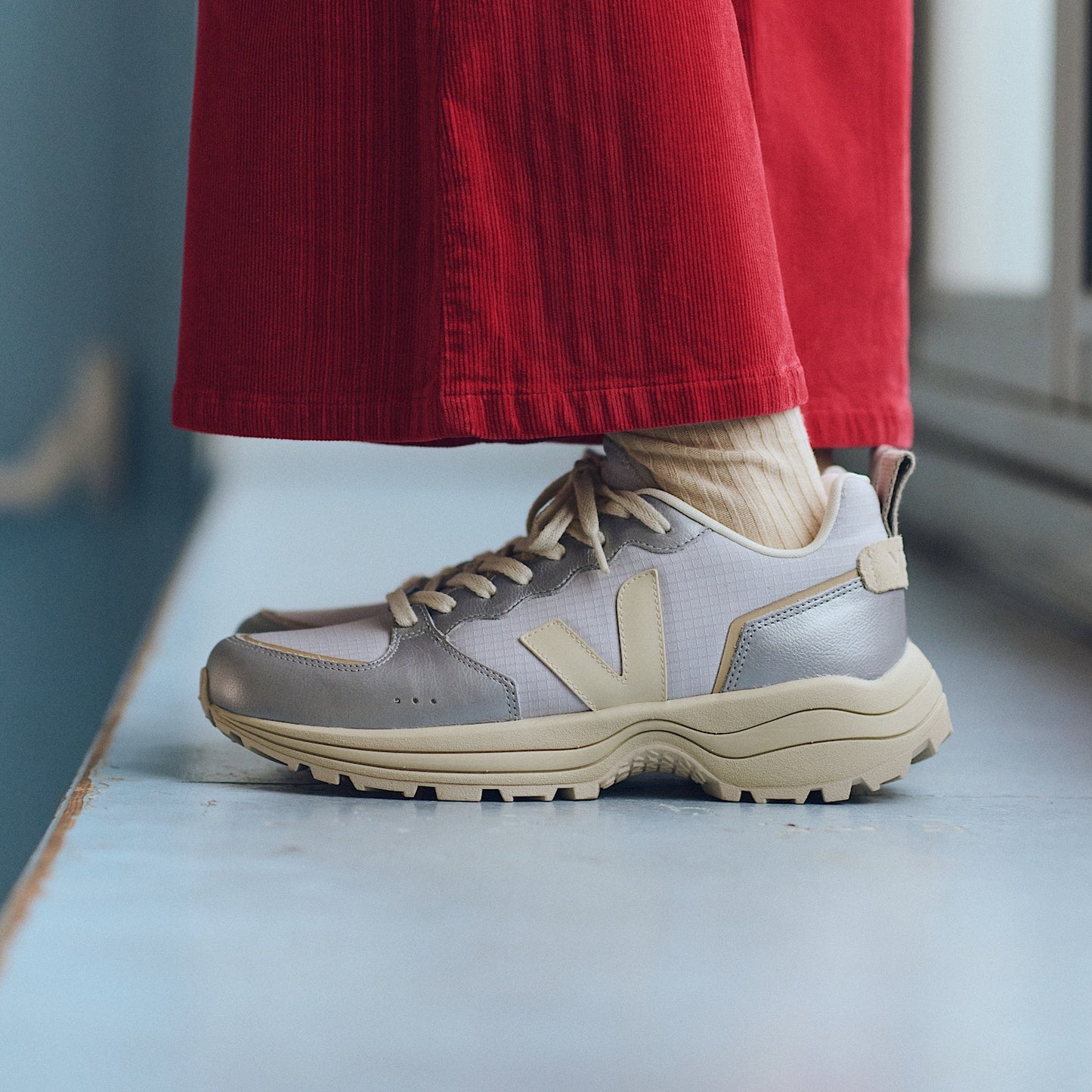 VENTURI II RIPSTOP SILVER PIERRE INOX - VEJA DISCOUNT