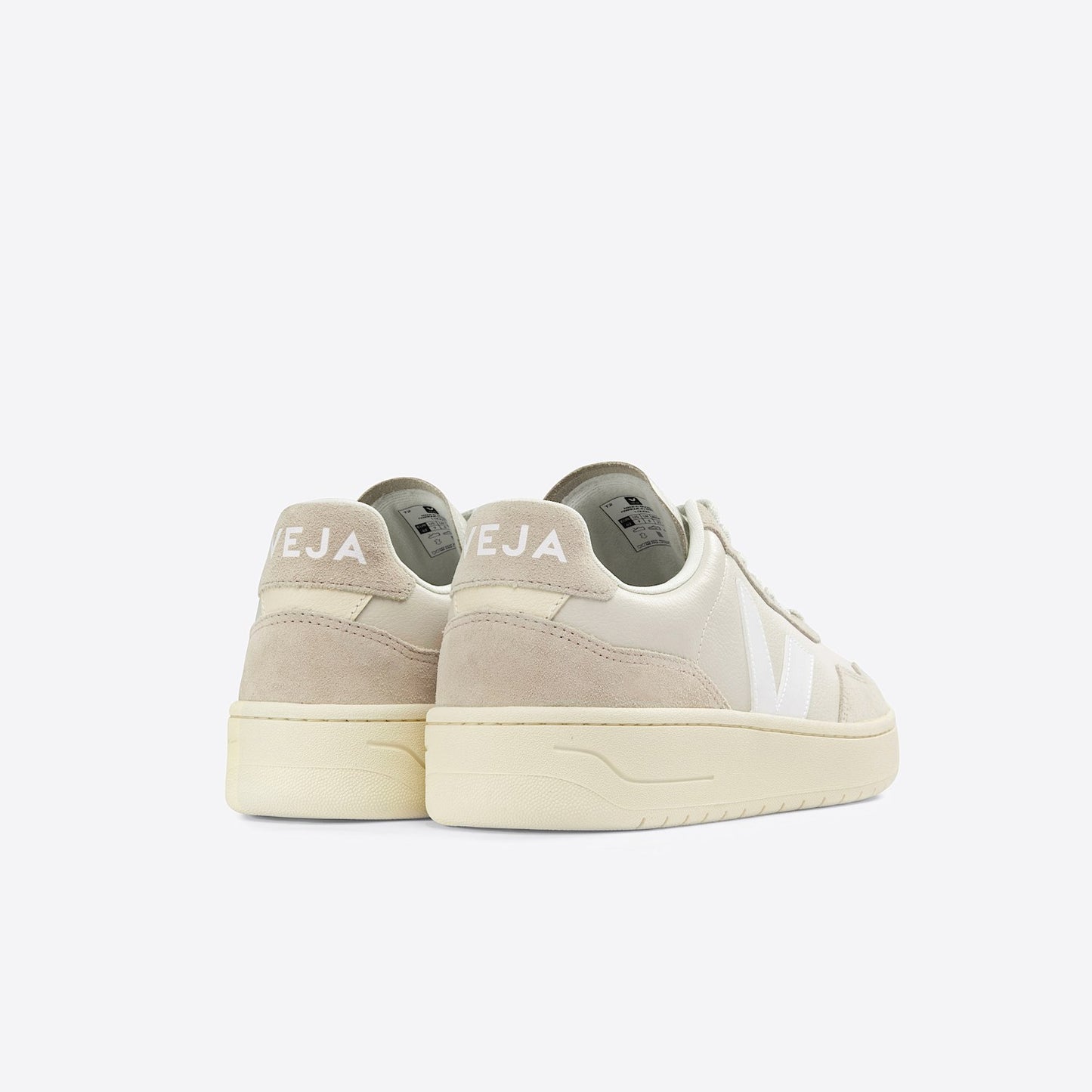 V-90 LEATHER PIERRE WHITE - VEJA ON SALE